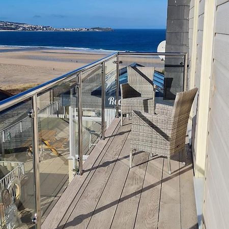 Sandy Bay Apartment, St Ives Bay, Hayle Esterno foto