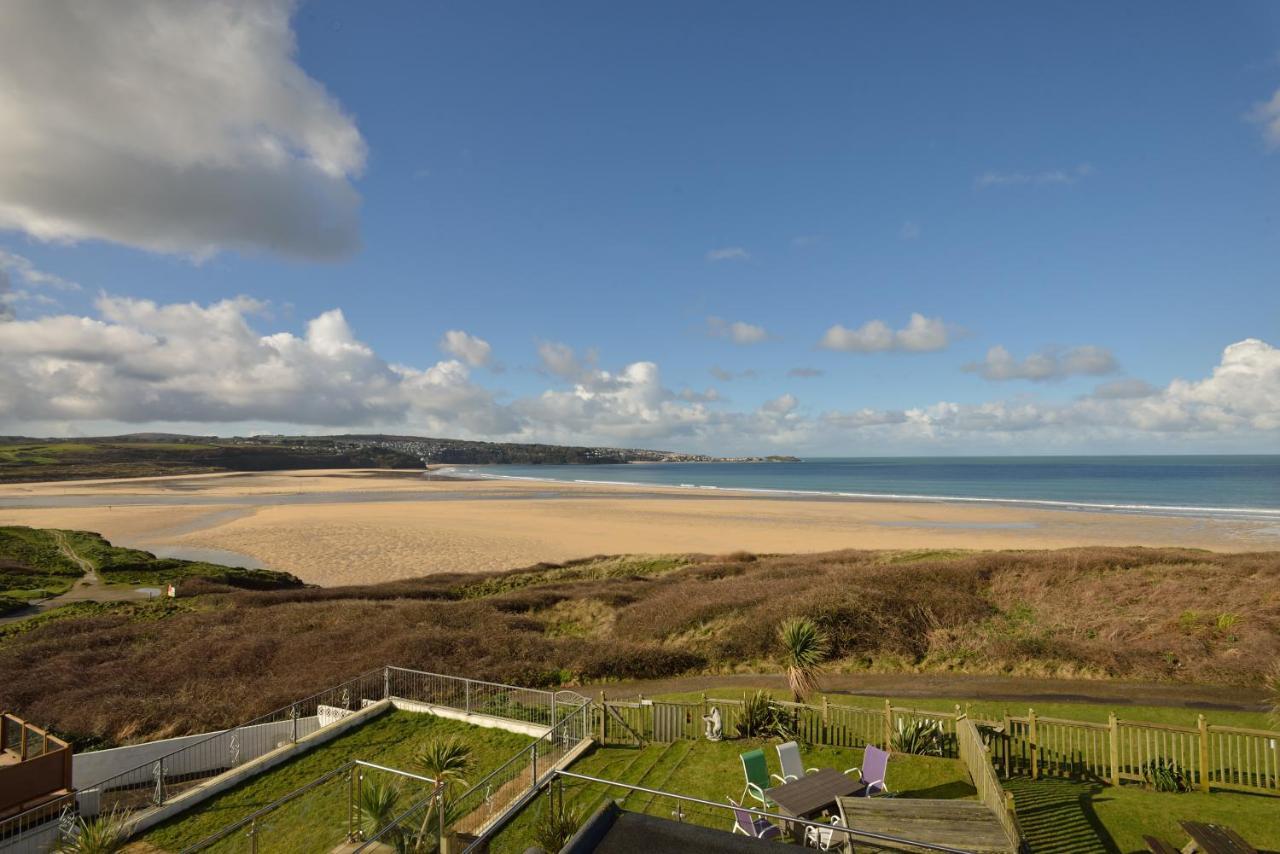 Sandy Bay Apartment, St Ives Bay, Hayle Esterno foto